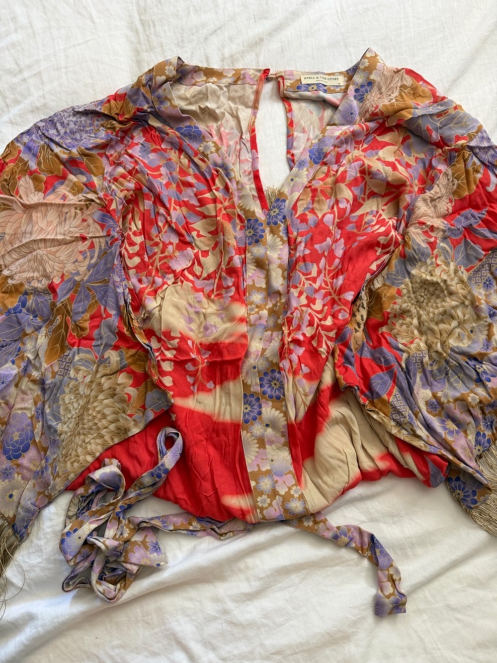 Spell & the Gypsy willow dress sz M EUC with l free people exclusive color